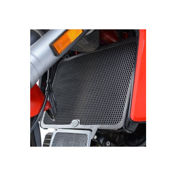 R&G Radiator Guard for the Ducati Multistrada V2(S) '22-, Ducati Multistrada 1200/S '15-, Pikes Peak '16- & Multistrada 1260, 1260S, 1260 D-Air & 1260 Pikes Peak '18- models.